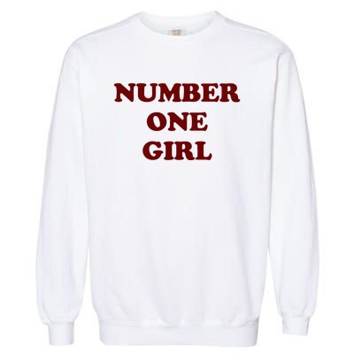 Rosé Number One Girl Garment-Dyed Sweatshirt