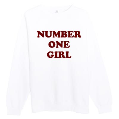 Rosé Number One Girl Premium Crewneck Sweatshirt