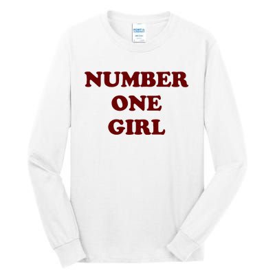 Rosé Number One Girl Tall Long Sleeve T-Shirt