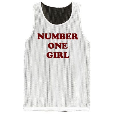 Rosé Number One Girl Mesh Reversible Basketball Jersey Tank