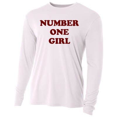 Rosé Number One Girl Cooling Performance Long Sleeve Crew