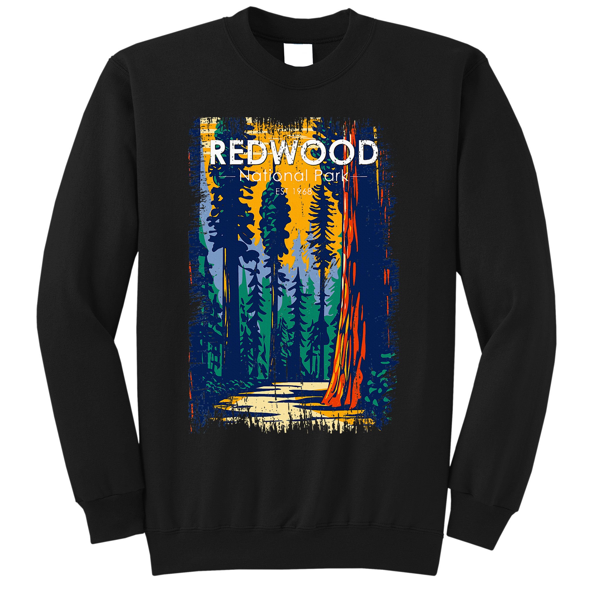 Redwood National Park Vintage Distressed Sweatshirt