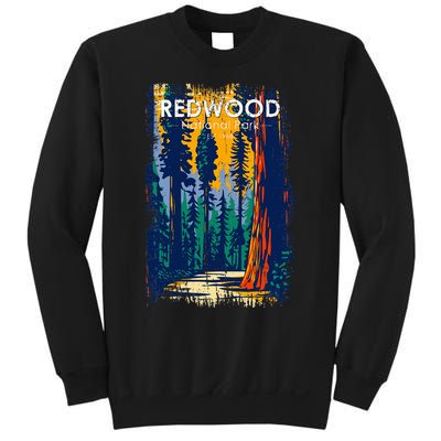 Redwood National Park Vintage Distressed Sweatshirt