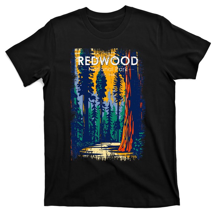 Redwood National Park Vintage Distressed T-Shirt