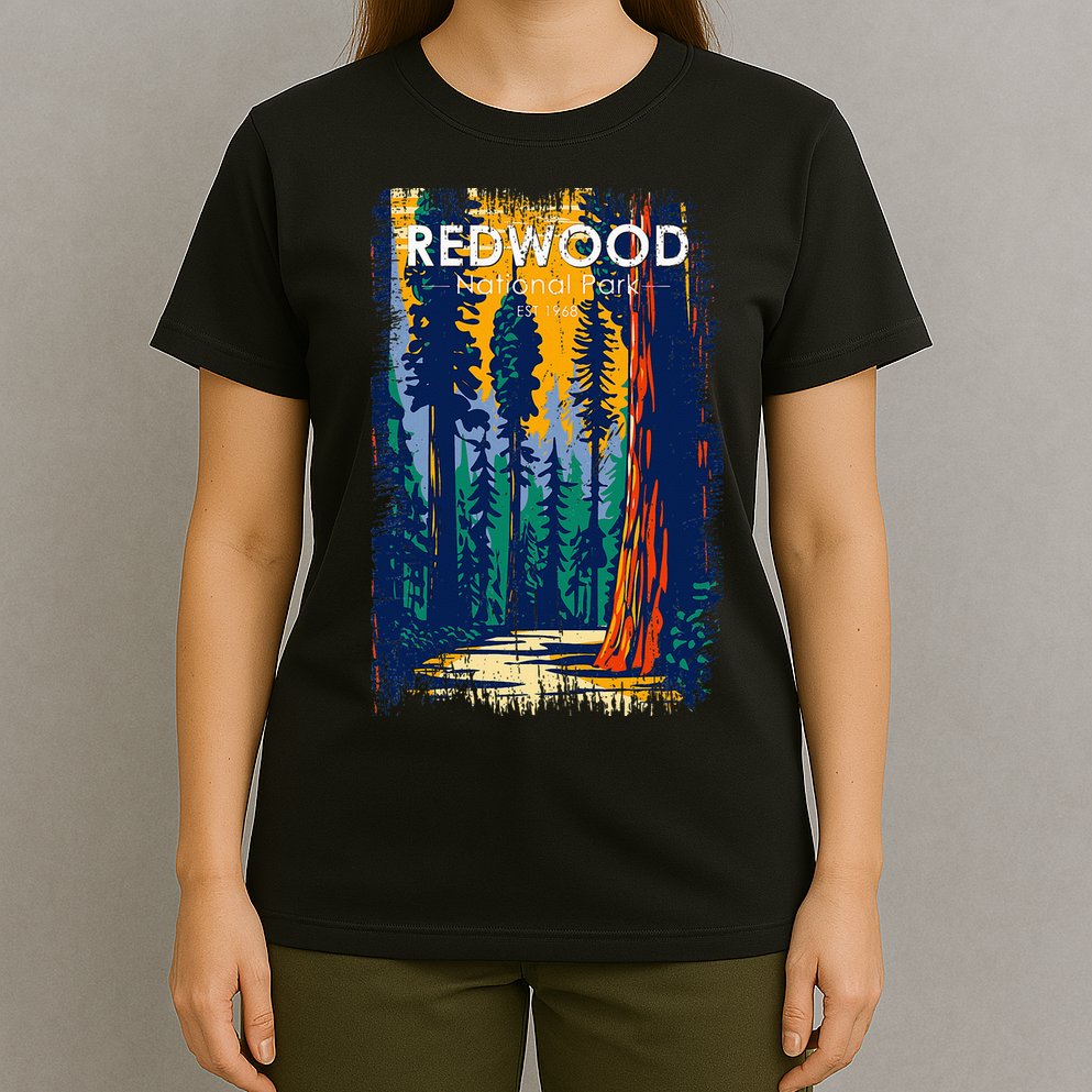 Redwood National Park Vintage Distressed T-Shirt