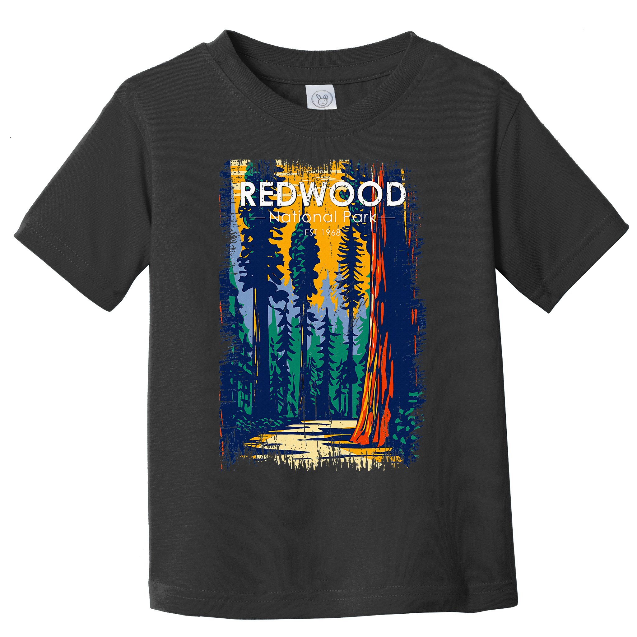 Redwood National Park Vintage Distressed Toddler T-Shirt