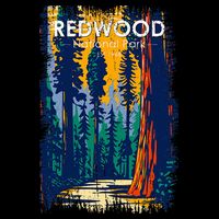 Redwood National Park Vintage Distressed Toddler T-Shirt