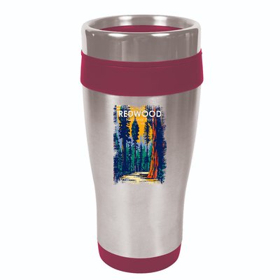 Redwood National Park Vintage Distressed 16oz Travel Tumbler