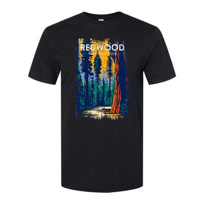 Redwood National Park Vintage Distressed Softstyle CVC T-Shirt