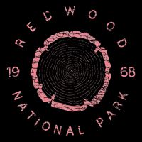 Redwood National Park Redwood Forest Us Parks Flat Bill Trucker Hat