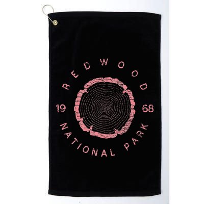 Redwood National Park Redwood Forest Us Parks Golf Towel