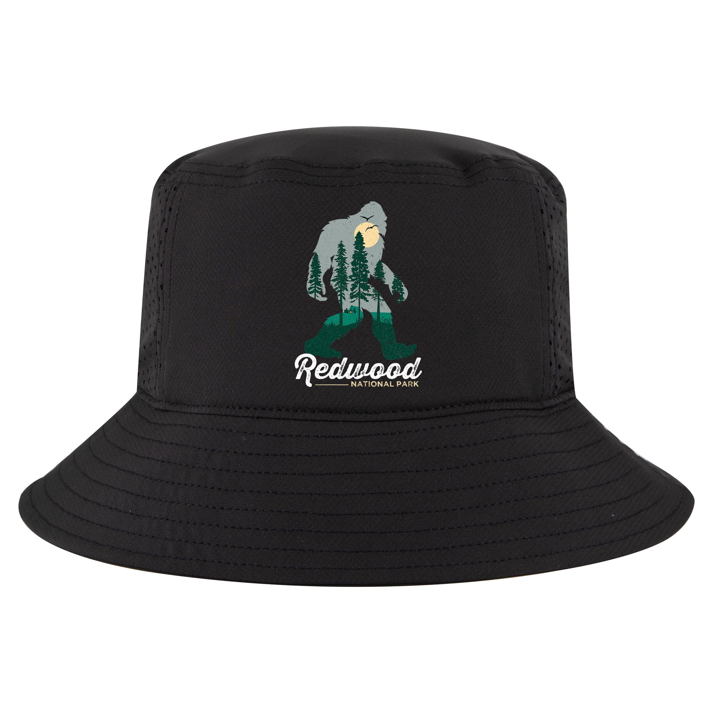 Redwood National Park Camping Bigfoot National Park Cool Comfort Performance Bucket Hat