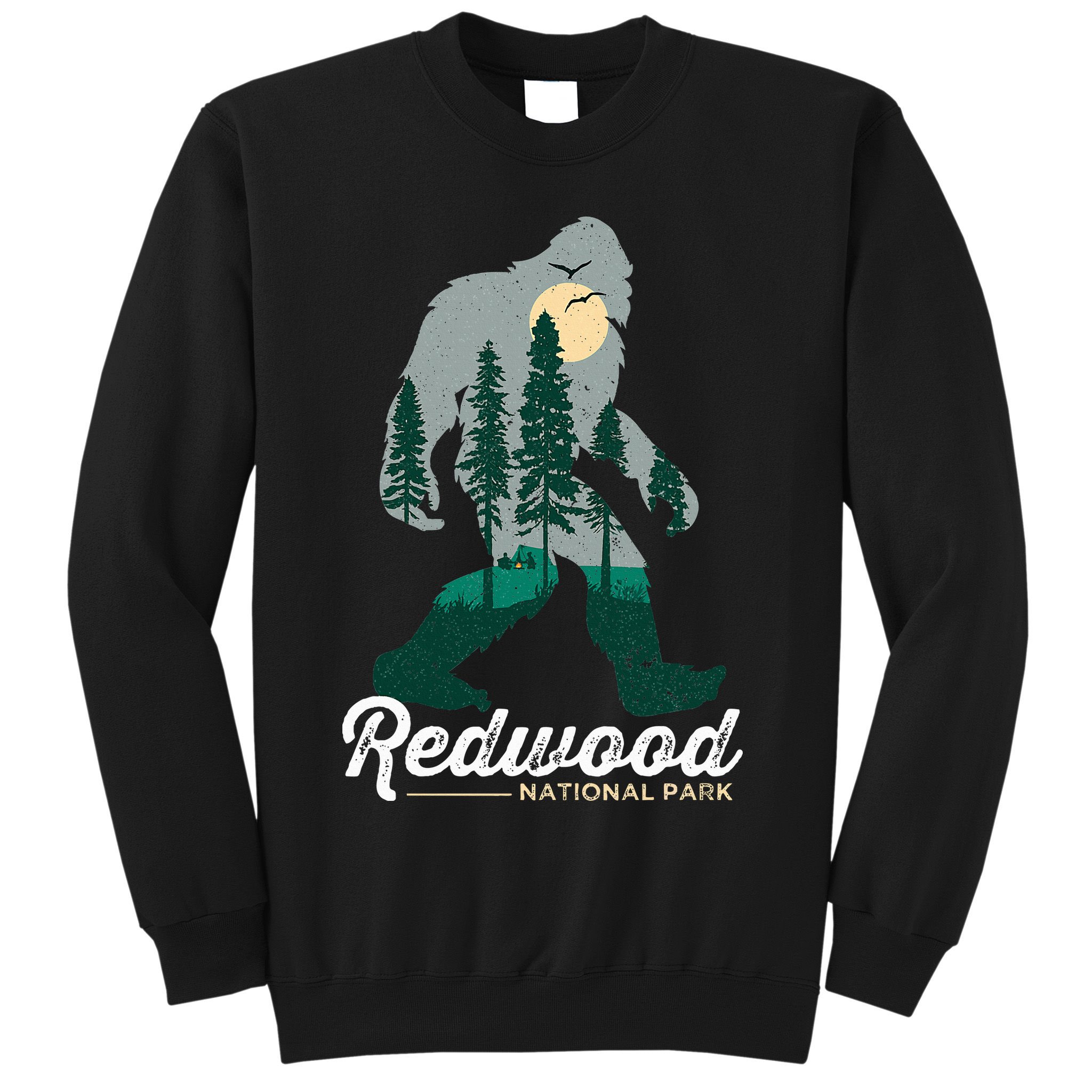 Redwood National Park Camping Bigfoot National Park Sweatshirt