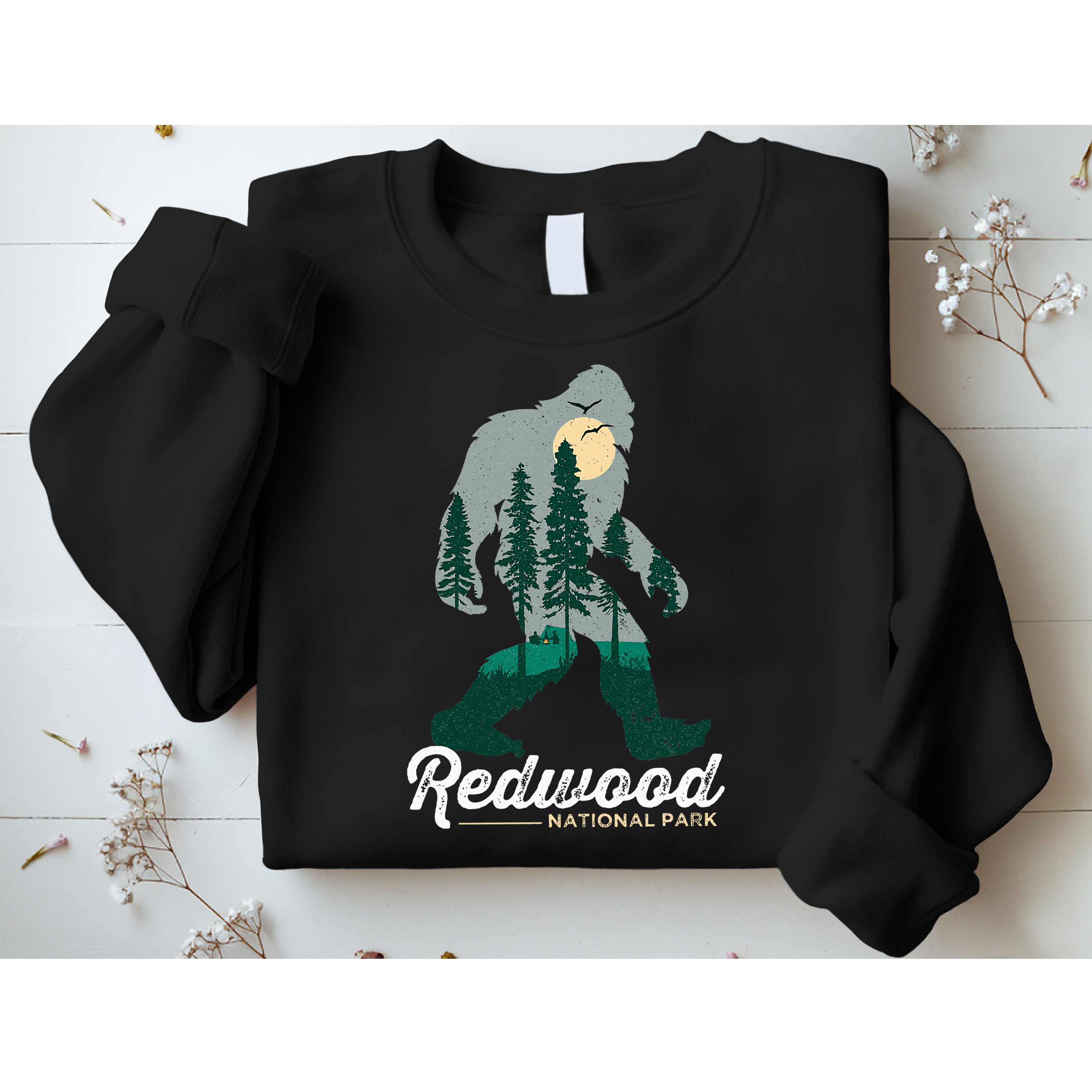 Redwood National Park Camping Bigfoot National Park Sweatshirt