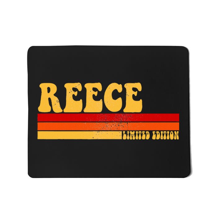 Reece Name Personalized Idea Retro Vintage Reece Mousepad