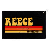 Reece Name Personalized Idea Retro Vintage Reece Grommeted Golf Towel