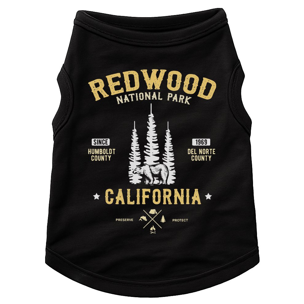 Redwood National Park  Redwood Forest Us Nationalpark Doggie Tank