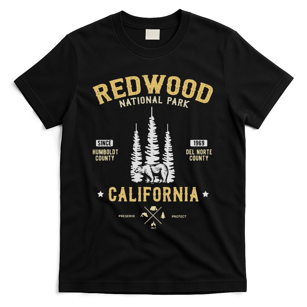 Redwood National Park  Redwood Forest Us Nationalpark T-Shirt
