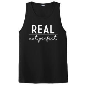 Real Not Perfect Positive Quote PosiCharge Competitor Tank