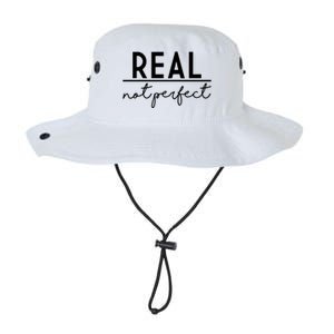 Real Not Perfect Positive Quote Legacy Cool Fit Booney Bucket Hat