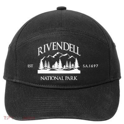 Rivendell National Park Lotr 7-Panel Snapback Hat