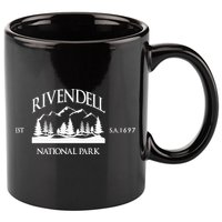 Rivendell National Park Lotr 11oz C Handle Ceramic Mug