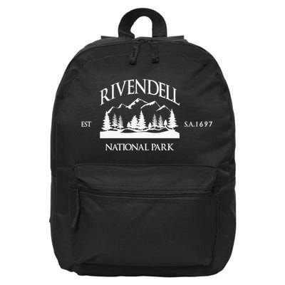 Rivendell National Park Lotr 16 in Basic Backpack