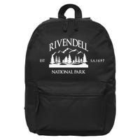 Rivendell National Park Lotr 16 in Basic Backpack