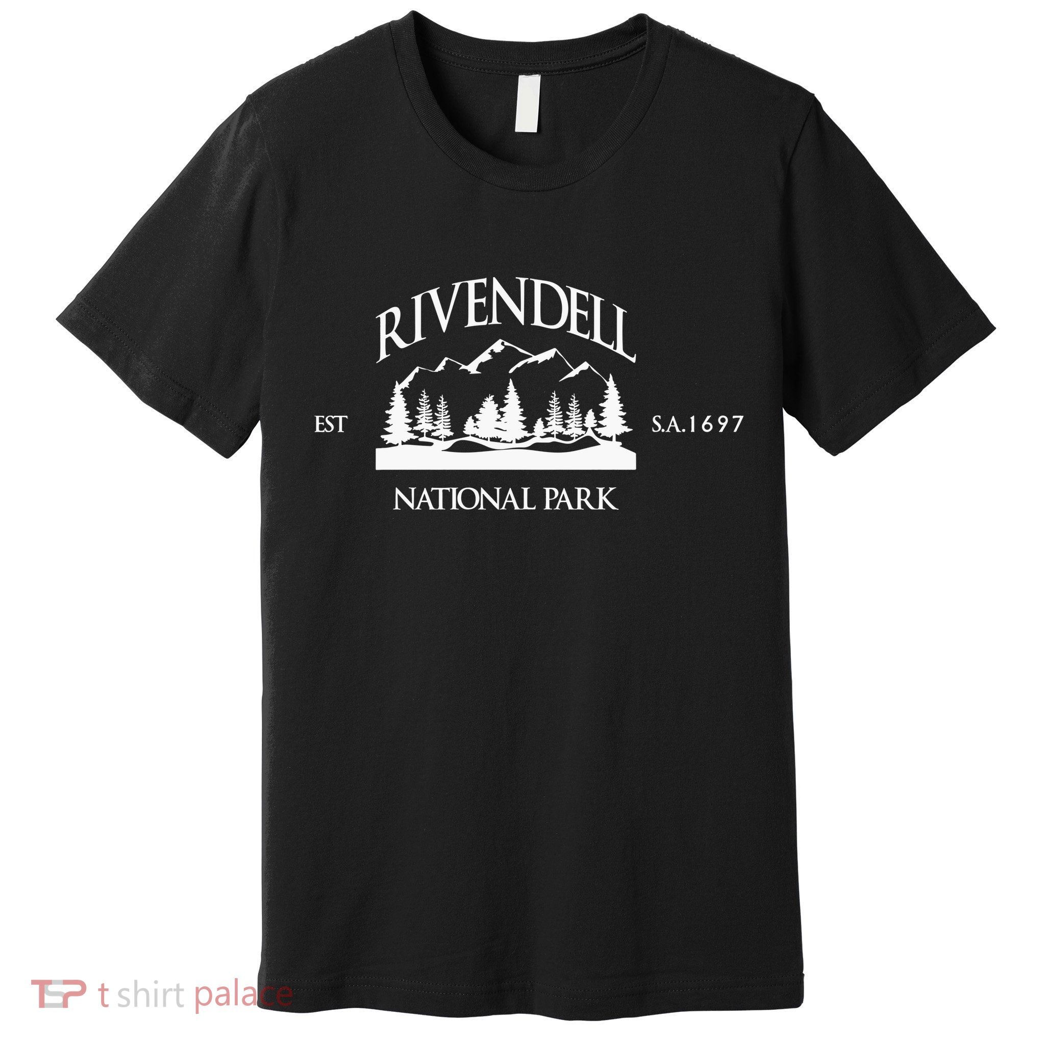 Rivendell National Park Lotr Premium T-Shirt