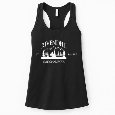 Rivendell National Park Lotr Womens Tank Top