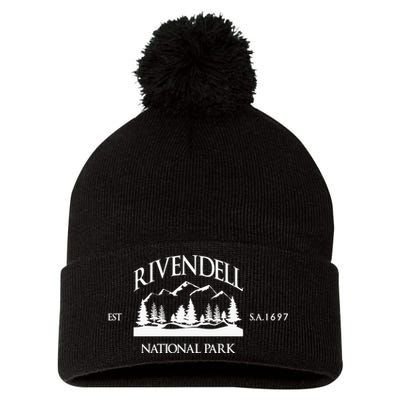 Rivendell National Park Lotr Pom Pom 12in Knit Beanie