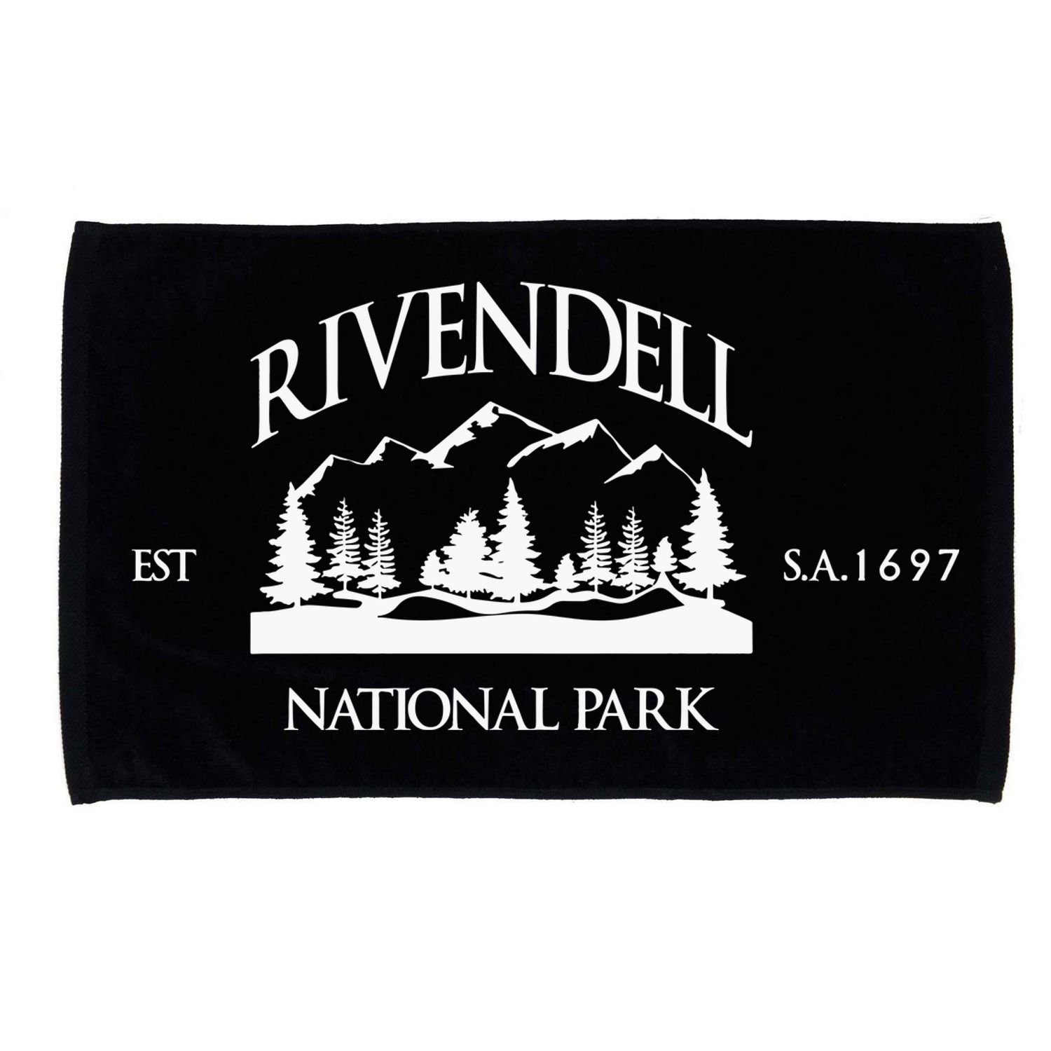 Rivendell National Park Lotr Microfiber Hand Towel