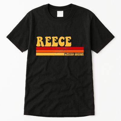 Reece Name Personalized Idea Retro Vintage Reece Tall T-Shirt