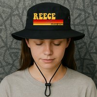 Reece Name Personalized Idea Retro Vintage Reece Bucket Hat