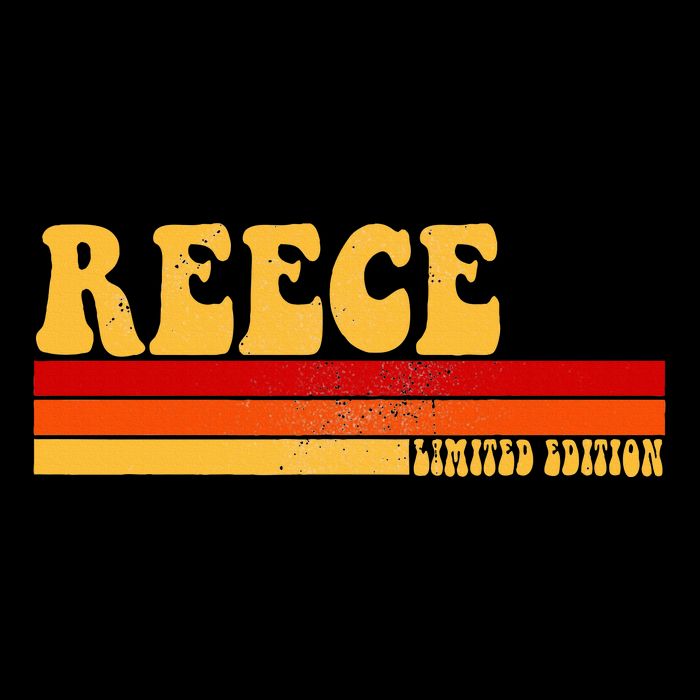 Reece Name Personalized Idea Retro Vintage Reece Bucket Hat