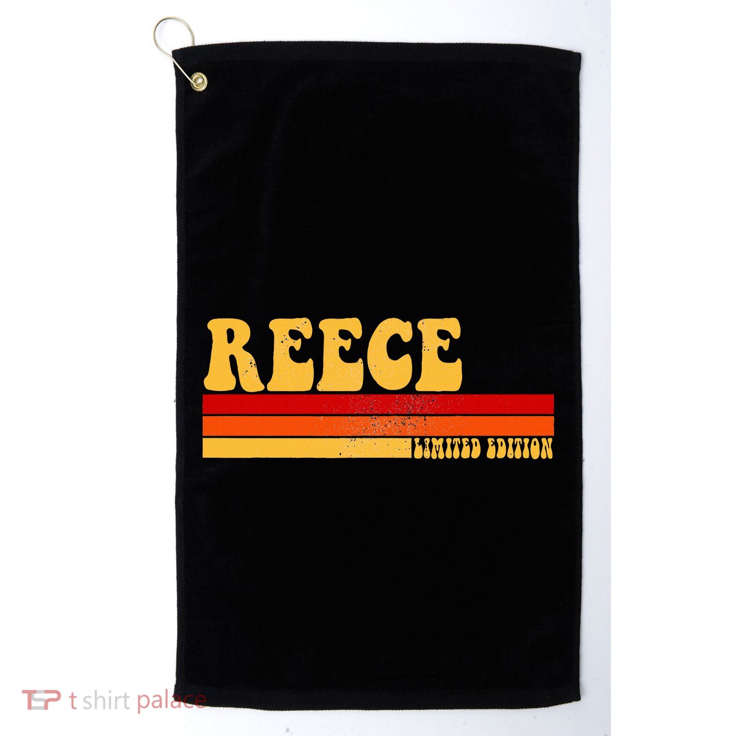 Reece Name Personalized Idea Retro Vintage Reece Golf Towel