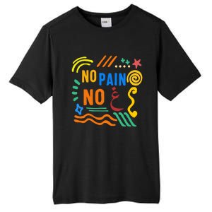 Ramadan No Pain No Gain Adult Muslim Arabic Letters Gym Love Gift Tall Fusion ChromaSoft Performance T-Shirt