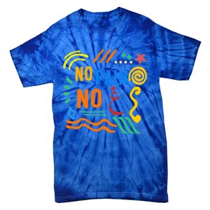 Ramadan No Pain No Gain Adult Muslim Arabic Letters Gym Love Gift Tie-Dye T-Shirt