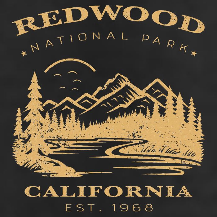 Redwood National Park Hiking Camping Cool Comfort Performance Bucket Hat