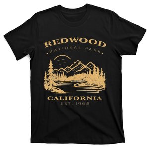 Redwood National Park Hiking Camping T-Shirt