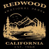 Redwood National Park Hiking Camping Impact Tech Backpack
