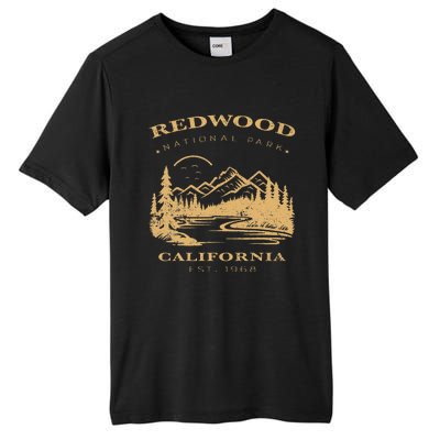 Redwood National Park Hiking Camping Tall Fusion ChromaSoft Performance T-Shirt