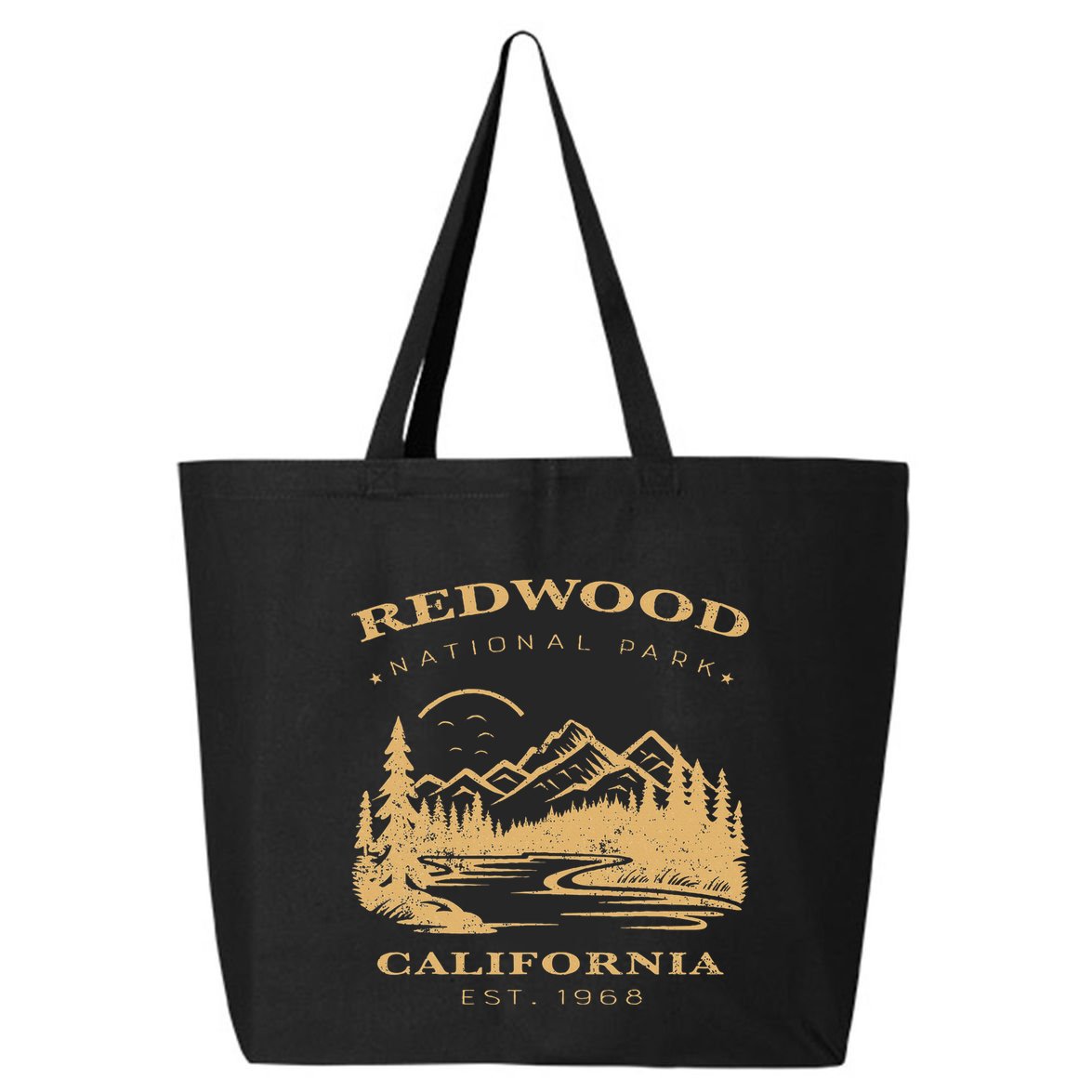 Redwood National Park Hiking Camping 25L Jumbo Tote