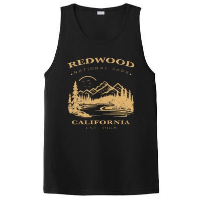 Redwood National Park Hiking Camping PosiCharge Competitor Tank