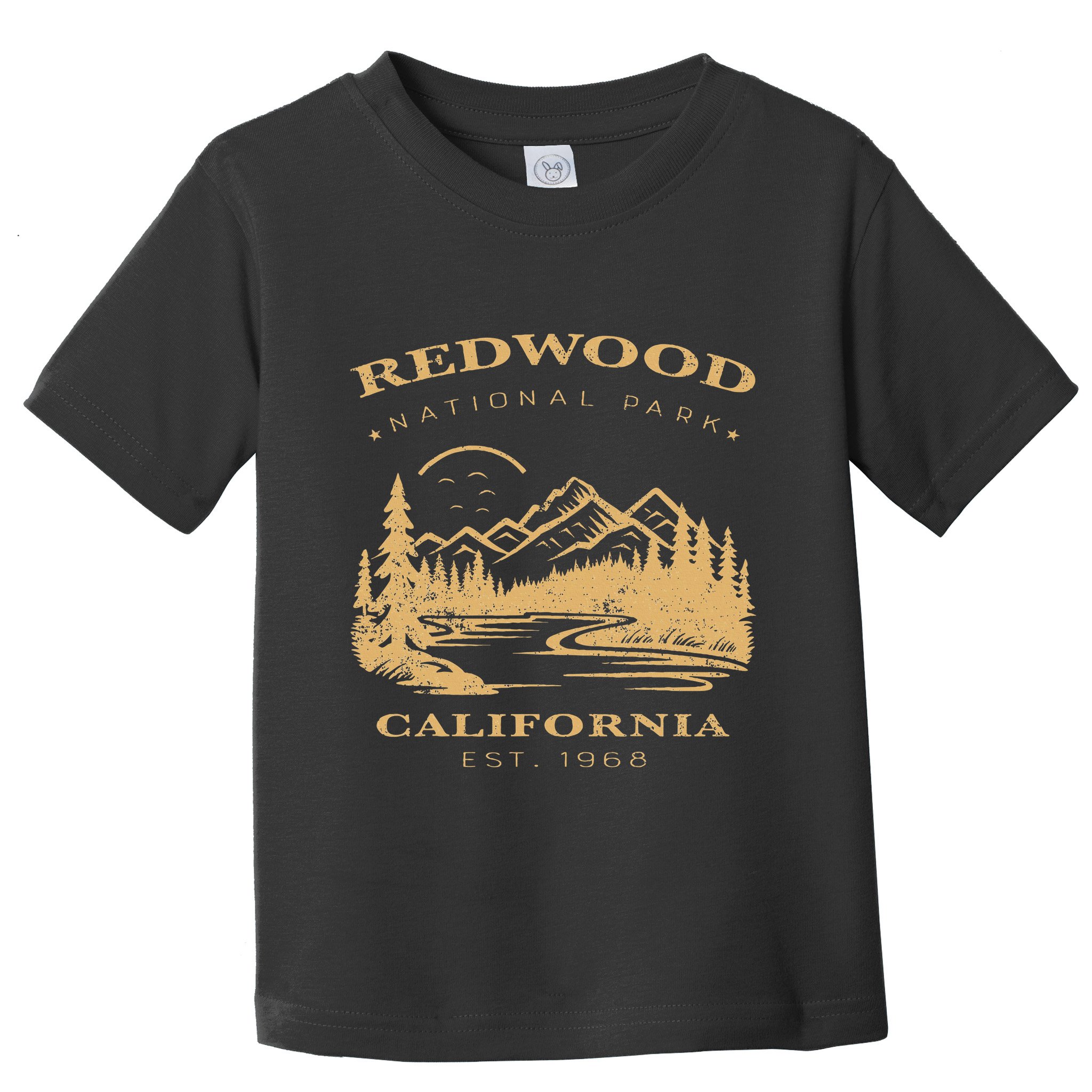 Redwood National Park Hiking Camping Toddler T-Shirt