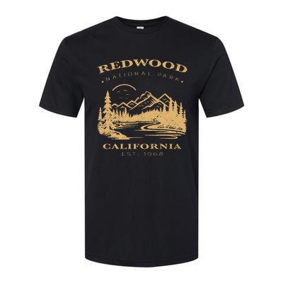 Redwood National Park Hiking Camping Softstyle CVC T-Shirt