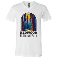 Redwood National Park Vintage V-Neck T-Shirt