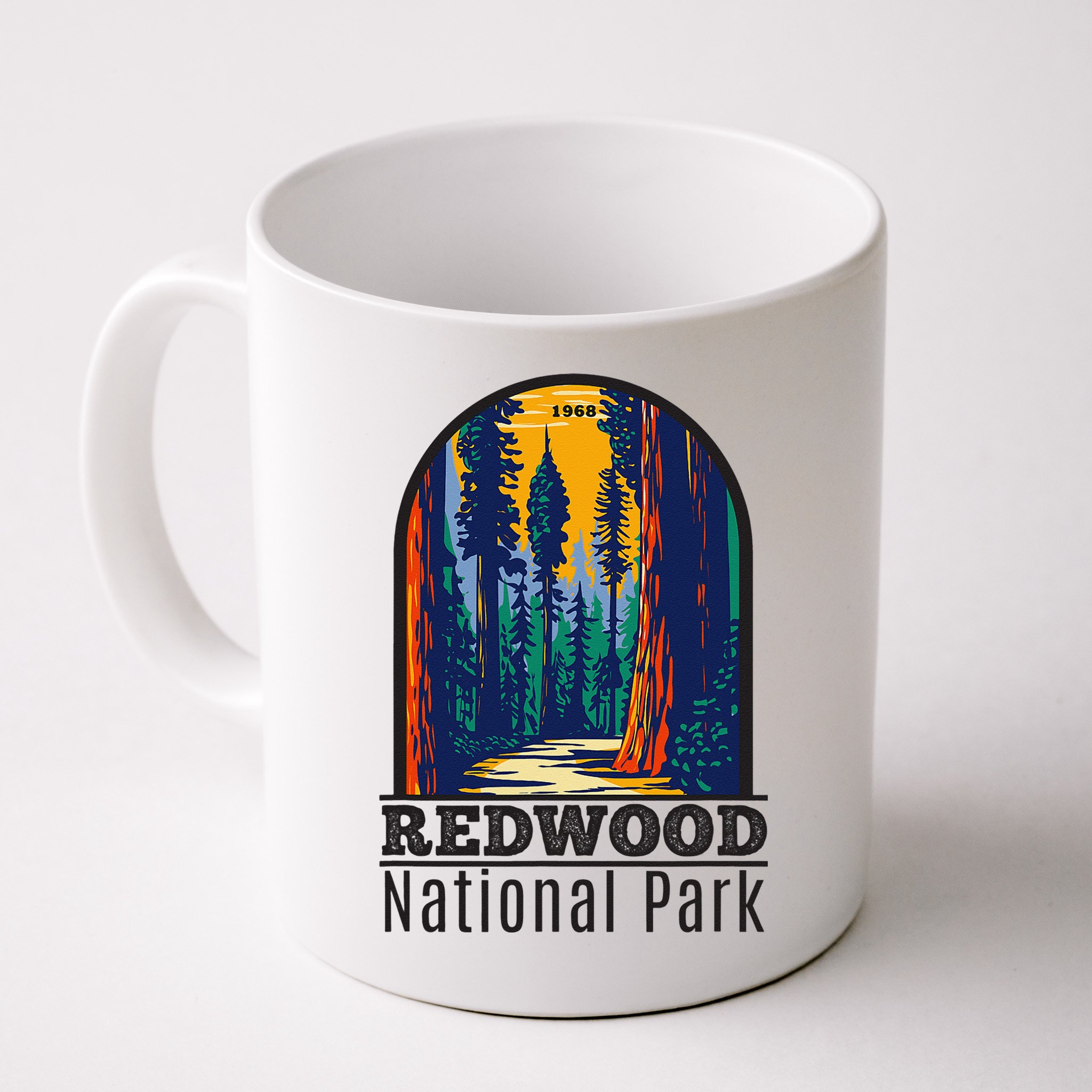 Redwood National Park Vintage Mug