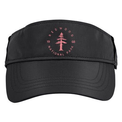 Redwood National Park Redwood Forest Design US Parks Adult Drive Performance Visor