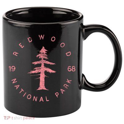 Redwood National Park Redwood Forest Design US Parks 11oz C Handle Ceramic Mug